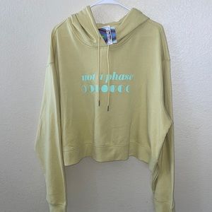 NWT PRIDE Target Collection “Not a phase” cropped hoodie Size 1X